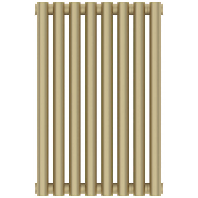 Изображение товара Радиатор отопления Сунержа Эстет-11, 8 секций, боковое подключение, матовая шампань