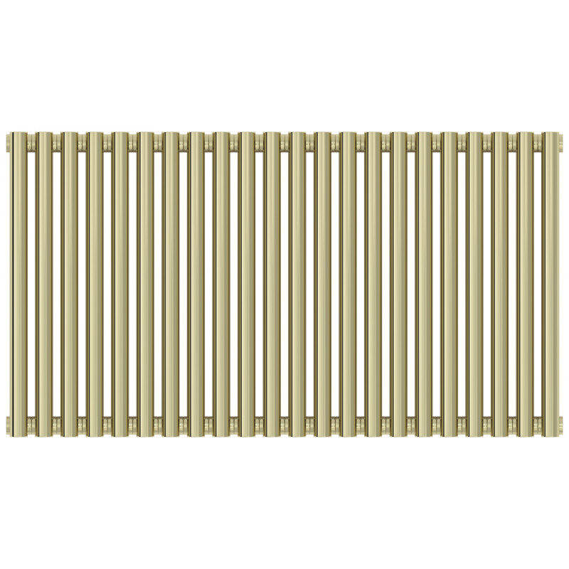 Изображение товара Радиатор отопления Сунержа Эстет-11, 22 секции из нержавеющей стали, боковое подключение, шампань