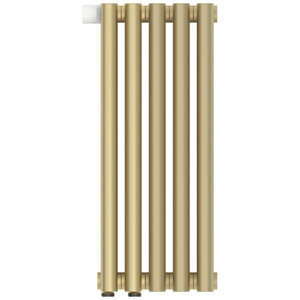 Изображение товара Радиатор трубчатый Сунержа Эстет-1 EU50, 5 секций, левое/правое нижнее подключение, цвет матовая шампань, 022-0310-5005/022-0311-5005