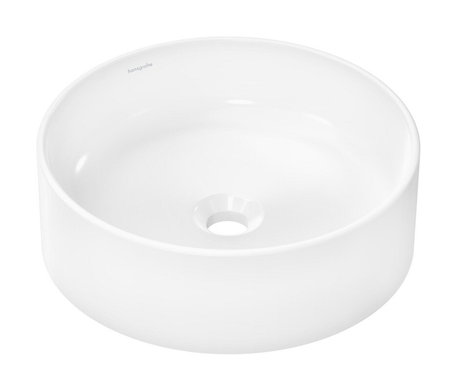 Изображение товара Раковина Hansgrohe Xuniva S 60164450, накладная, 40 х 40 см, цвет белый Изображение товара Раковина Hansgrohe Xuniva S 60164450, накладная, 40 х 40 см, цвет белый