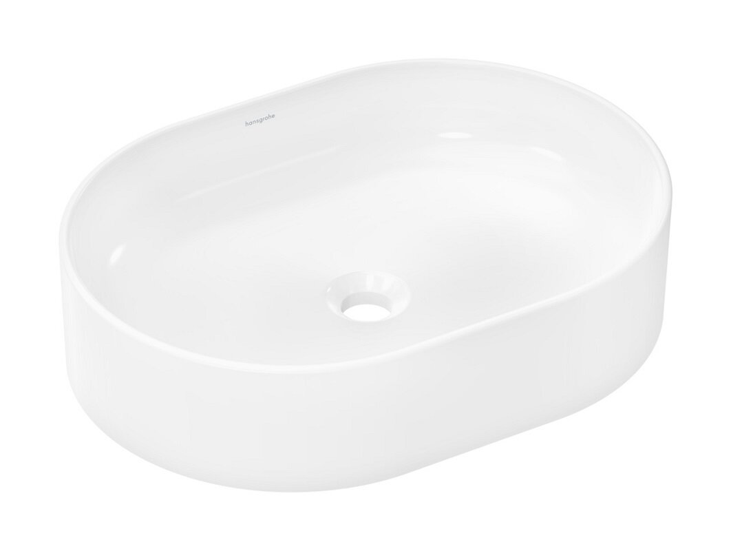 Изображение товара Раковина Hansgrohe Xuniva U накладная 55x40 см белая для ванной и кухни