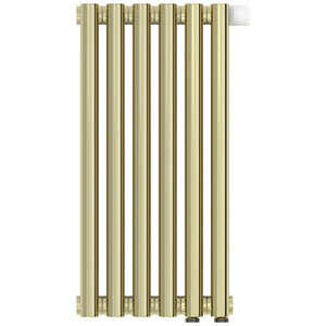 Изображение товара Радиатор отопления Сунержа Эстет-11 EU50 6 секций нижнее подключение шампань