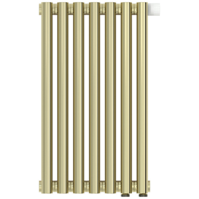 Изображение товара Радиатор отопления Сунержа Эстет-11 EU50 7 секций нержавеющая сталь золото