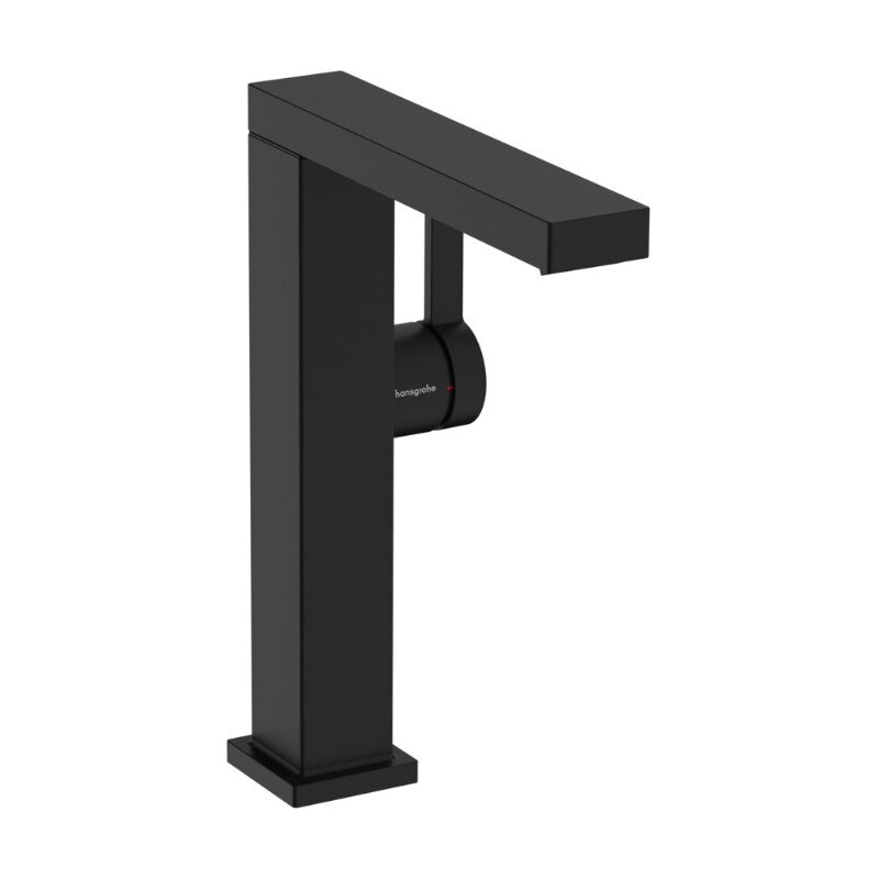 Изображение товара Смеситель для раковины Hansgrohe Tecturis E, 73060670, с донным клапаном, черный матовый