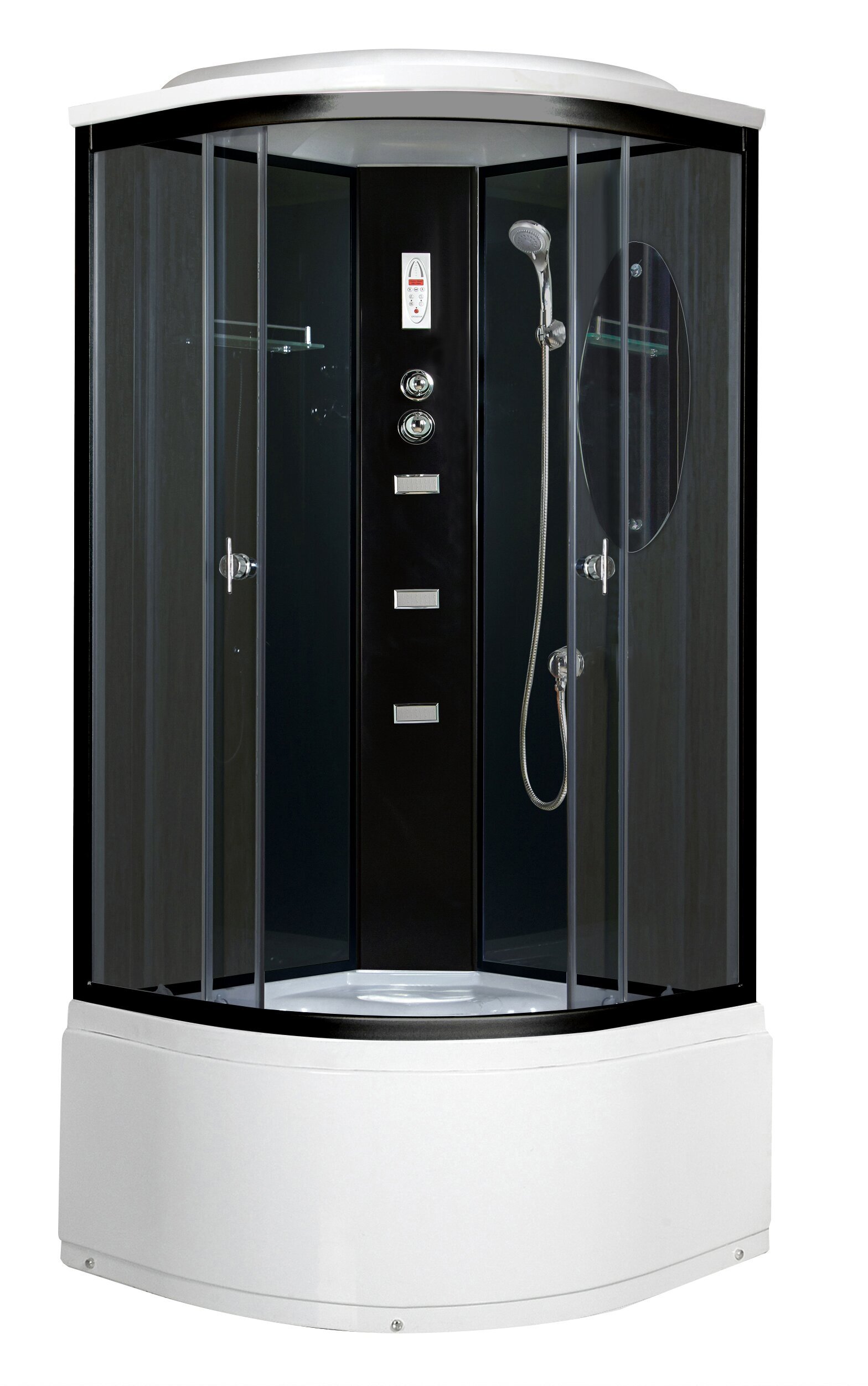 Изображение товара Душевая кабина Niagara NG-211-01N с гидромассажем, высокая, 90x90 см Изображение товара Душевая кабина Niagara NG-211-01N с гидромассажем, высокая, 90x90 см