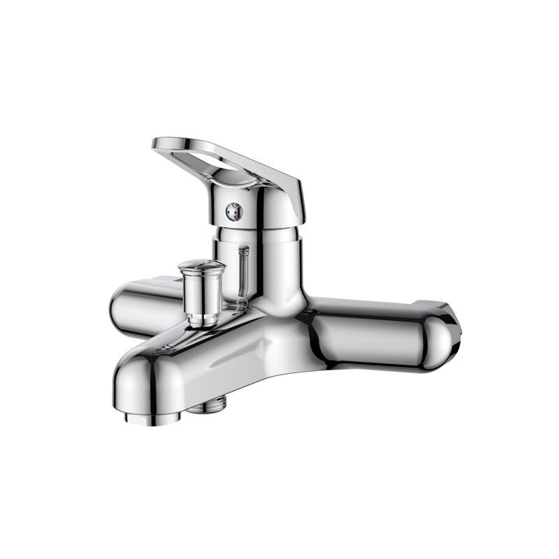 Изображение товара Полимерный смеситель для ванны и душа OneLife P11-100cr хром гарантированность 15 лет