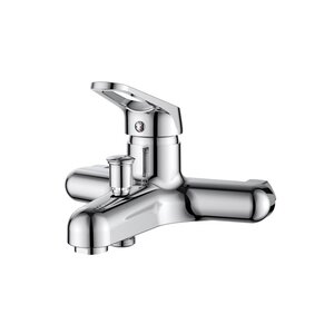 Изображение товара Полимерный смеситель для ванны и душа OneLife P11-100cr хром гарантированность 15 лет