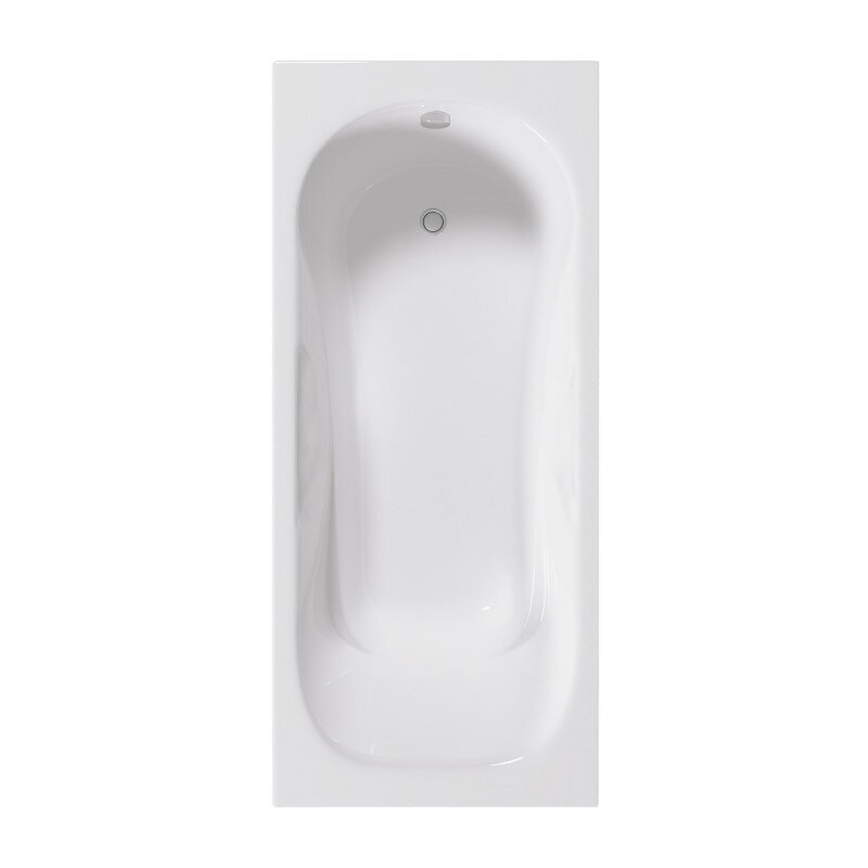 Изображение товара Ванна чугунная Delice Malibu DLR230608, 170 х 70 см, без покрытия, без ручек, цвет белый