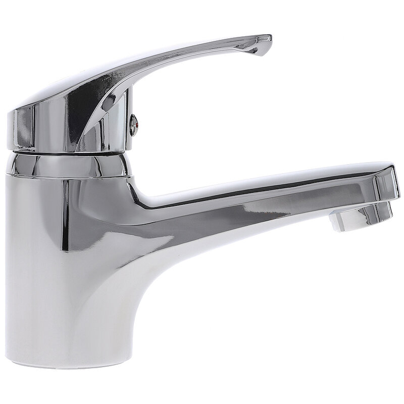 Изображение товара Полимерный смеситель для раковины OneLife с гигиеническим душем хром