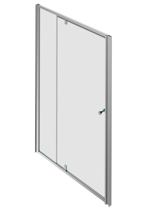 Изображение товара Душевая дверь Jacob Delafon Serenity 120x190 см распашная стекло хром