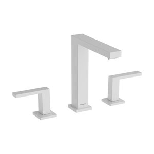 Изображение товара Смеситель для раковины Hansgrohe Tecturis E, 73030700, с донным клапаном, белый матовый