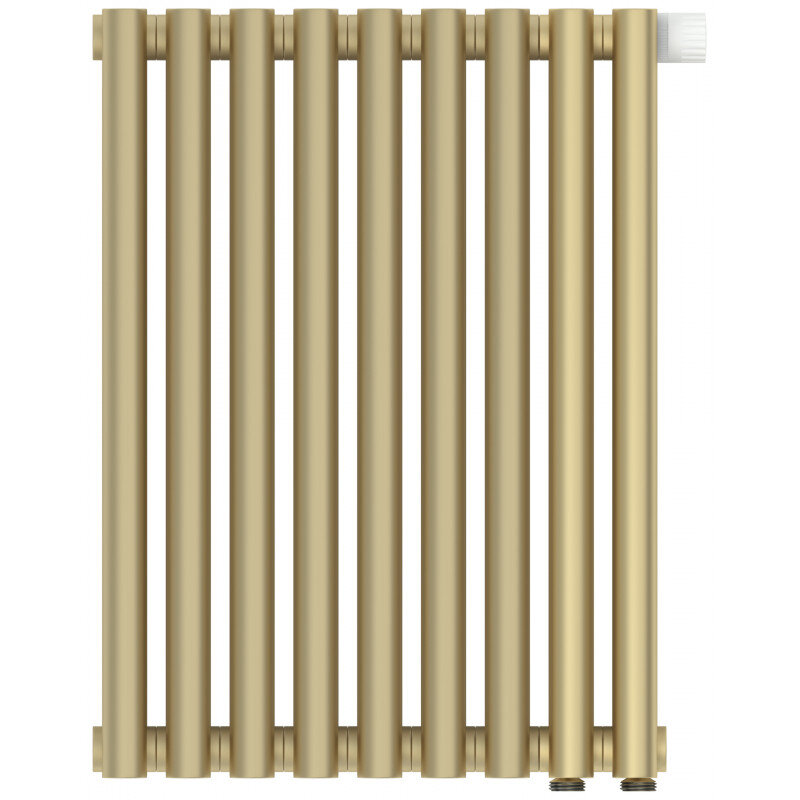 Изображение товара Радиатор отопления Сунержа Эстет-00 EU50 9 секций нерж. сталь, матовая шампань