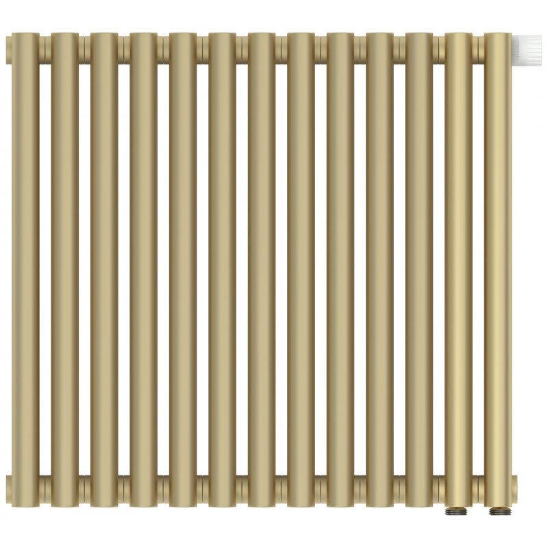 Изображение товара Радиатор отопления Сунержа Эстет-00 EU50, 13 секций, нержавеющая сталь, матовая шампань