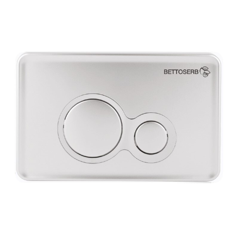 Изображение товара Клавиша смыва Bettoserb Twin хром глянец механическая для унитаза