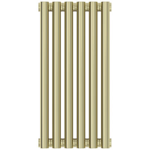 Изображение товара Радиатор отопления Сунержа Эстет-00 6 секций боковое подключение шампань