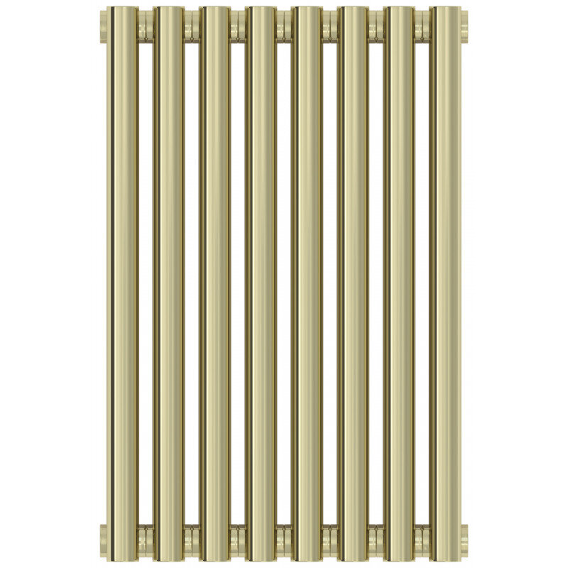 Изображение товара Радиатор отопления Сунержа Эстет-00 8 секций боковое подключение шампань