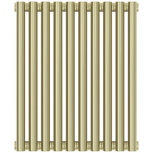 Изображение товара Радиатор отопления Сунержа Эстет-00, 10 секций, боковое подключение, шампань