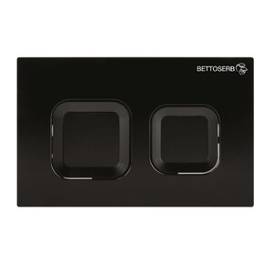Изображение товара Клавиша смыва Bettoserb Smart, черный матовый, 40006471