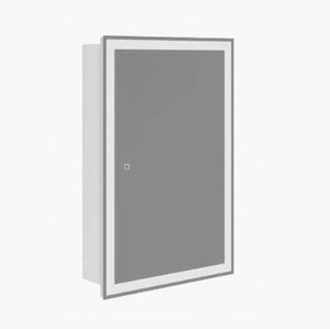 Изображение товара Зеркальный шкаф Corozo Толедо 60/C, c LED-подсветкой, корпус белый, SD-00001392