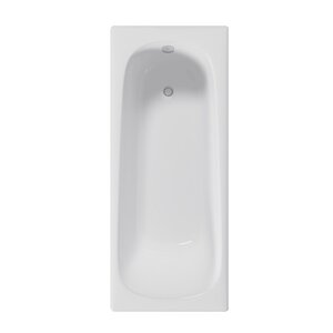 Изображение товара Ванна чугунная Delice Continental DLR230612, 150 х 70 см, без покрытия, без ручек, цвет белый