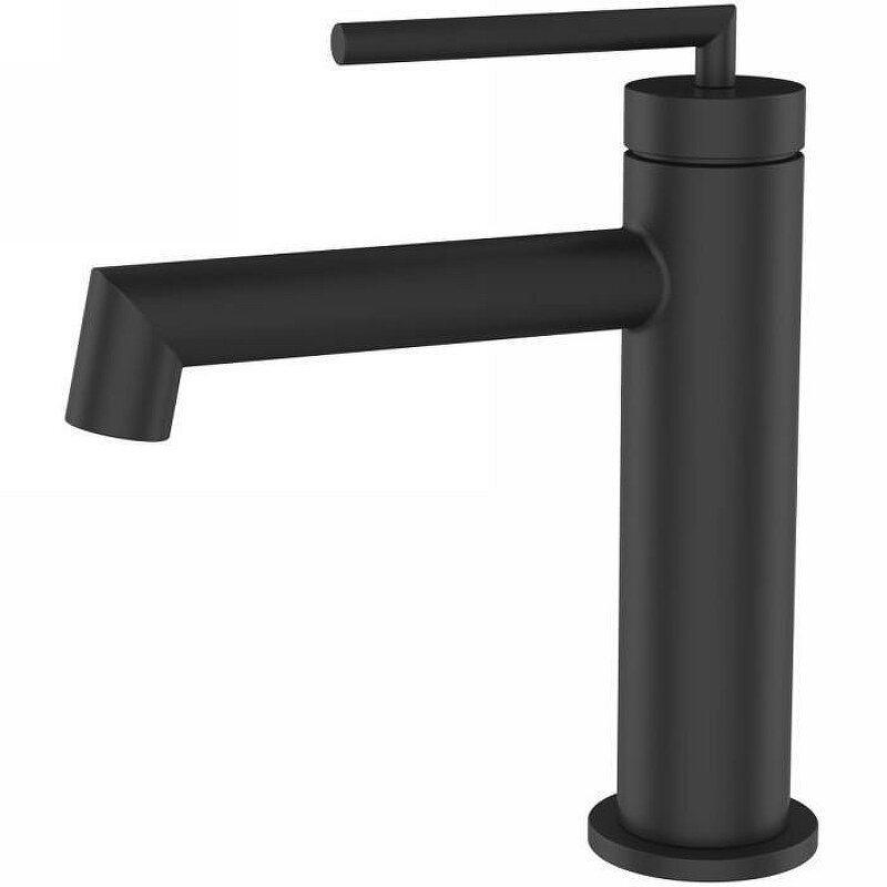 Изображение товара Современный черный матовый смеситель для раковины BelBagno Acqua ACQUA-LVM-NERO