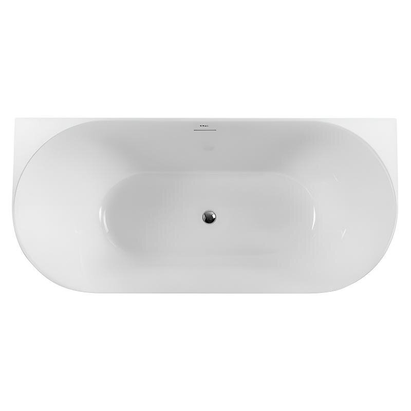 Изображение товара Ванна акриловая BelBagno BB412-1700-800, 170 х 80 см, слив-перелив в комплекте,  белая