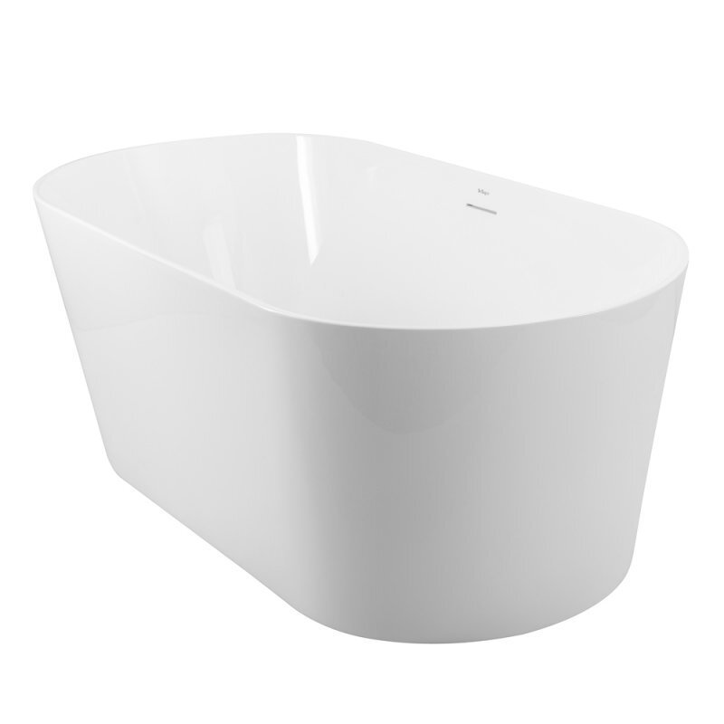 Изображение товара Акриловая ванна BelBagno овальная 170x80 см, белая, отдельностоящая