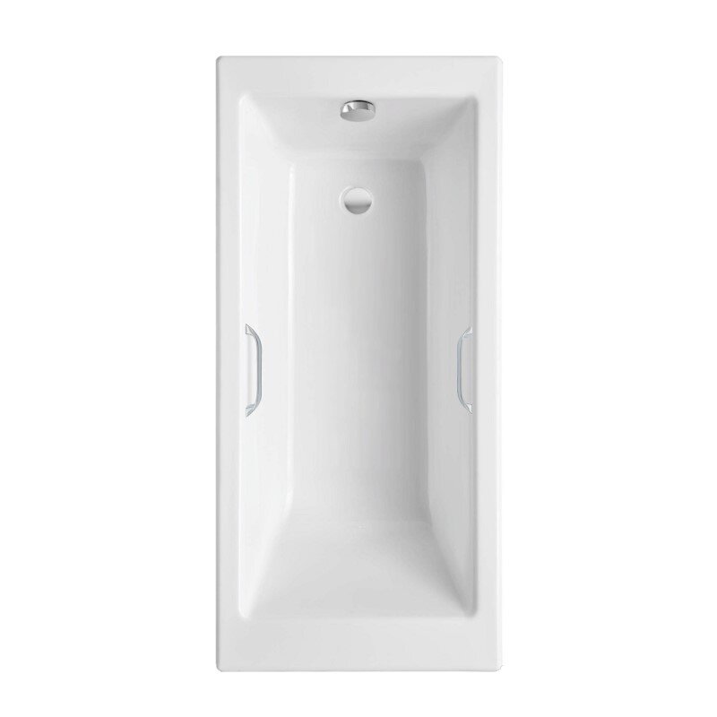 Изображение товара Ванна чугунная Delice Eclat DLR230621R, 170 х 70 см, без покрытия, с отверстиями под ручки, без ручек, цвет белый Изображение товара Ванна чугунная Delice Eclat DLR230621R, 170 х 70 см, без покрытия, с отверстиями под ручки, без ручек, цвет белый