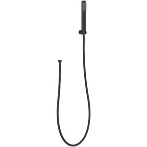 Изображение товара Душевой гарнитур BelBagno Uno, 1 режим струи, цвет черный матовый, UNO-DFS-NERO