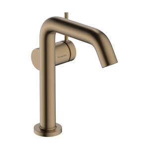 Изображение товара Смеситель для раковины Hansgrohe Tecturis S бронза с донным клапаном