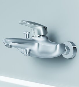 Изображение товара Смеситель Am.Pm Bliss L F5310064 для ванны и душа в хроме