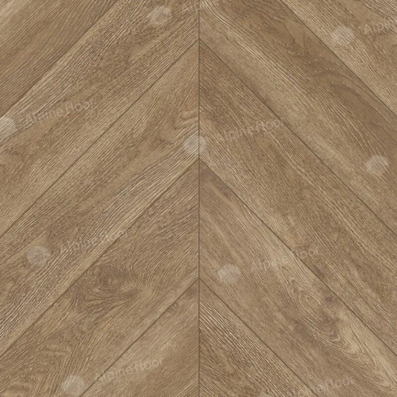 Изображение товара Виниловый ламинат SPC Alpine Floor Chevron ECO 18-5 600x127 мм Макадамия