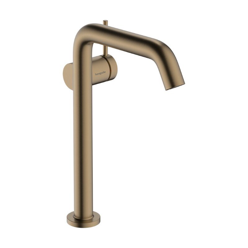 Изображение товара Смеситель для раковины Hansgrohe Tecturis S, 73372140, шлифованная бронза