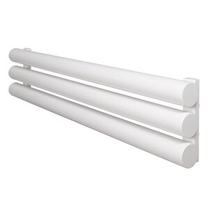 Изображение товара Радиатор стальной трубчатый Velar R89 H, горизонтальный, 5 секций, цвет муар (черный), V R89 1500 H - 05 БП 9005