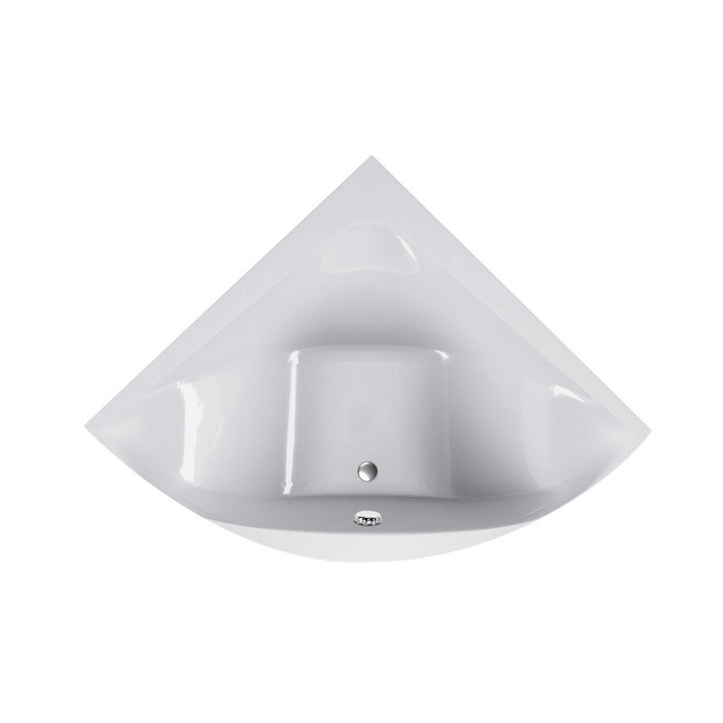 Изображение товара Акриловая угловая ванна Vayer Boomerang 140x140 см без гидромассажа