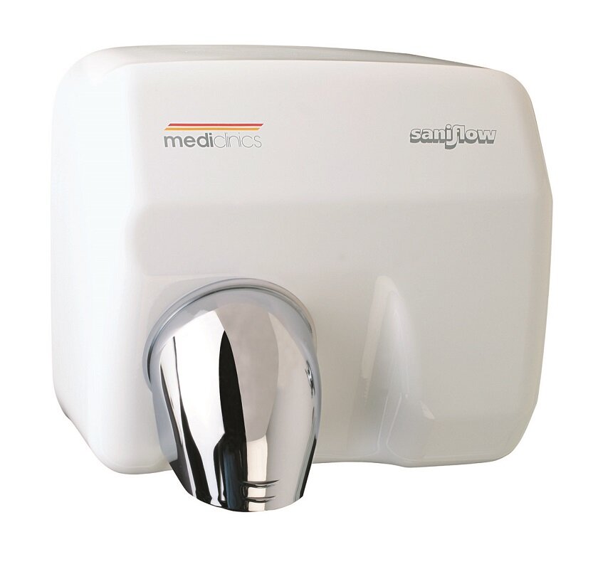Изображение товара Сушилка для рук Mediclinics Saniflow E05A 2250 Вт белая матовая