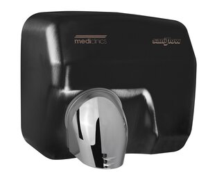 Изображение товара Сушилка для рук Mediclinics Saniflow E05AB, 2250 Вт, цвет черный матовый