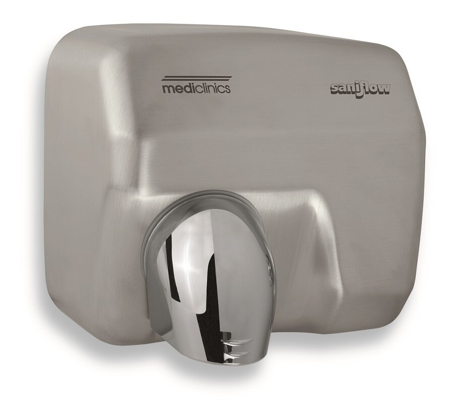 Изображение товара Сушилка для рук Mediclinics Saniflow E05ACS 2250 Вт хром матовый