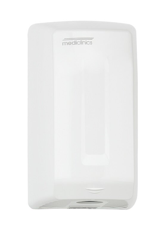 Изображение товара Сушилка для рук Mediclinics Smartflow M04A 1100 Вт, цвет белый матовый Изображение товара Сушилка для рук Mediclinics Smartflow M04A 1100 Вт, цвет белый матовый