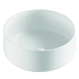 Изображение товара Раковина накладная Orange 34,5 см, фарфор, белый глянец, B07-345W