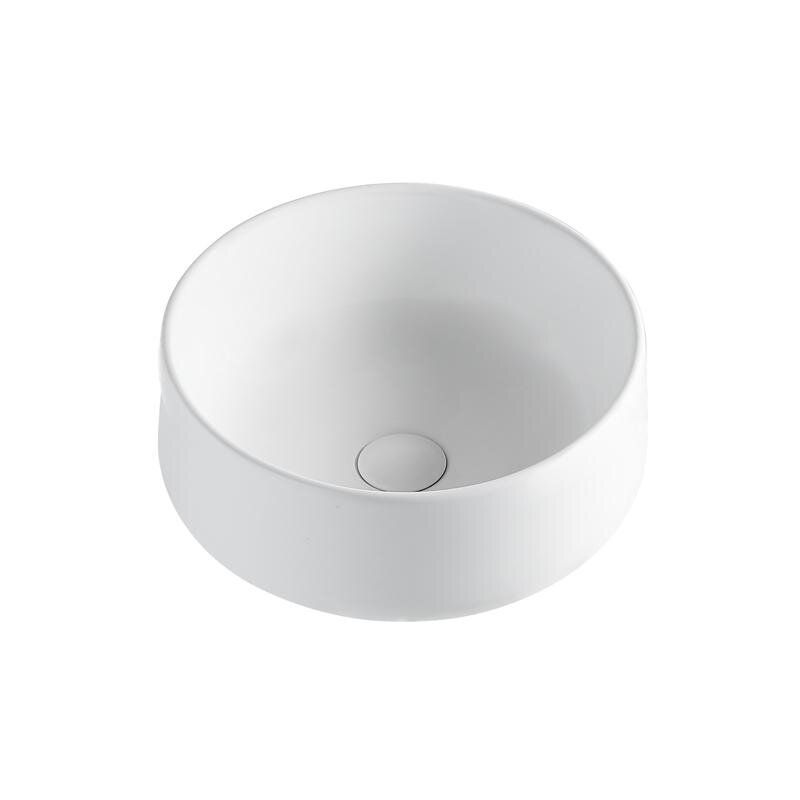 Изображение товара Раковина накладная Orange 34,5 см, фарфор, белый глянец, B07-345W