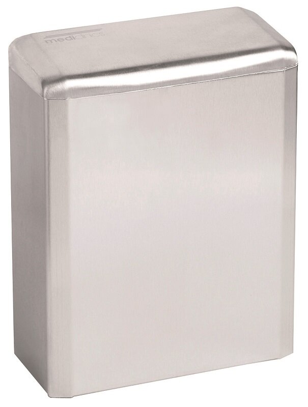 Изображение товара Ведро для мусора Mediclinics с крышкой, 6 л, хромированное