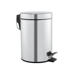 Изображение товара Ведро для мусора Mediclinics 20 л с крышкой и педалью из нержавеющей стали