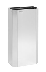 Изображение товара Корзина для мусора Mediclinics 40 л хром стеновая без крышки