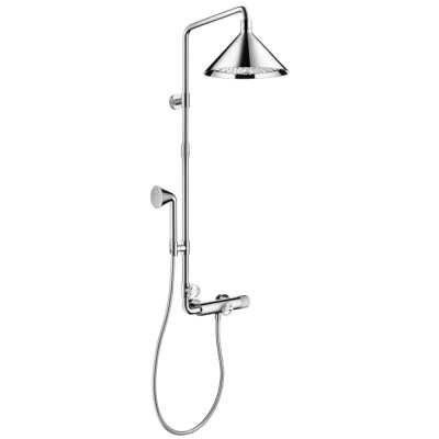Изображение товара Душевая система AXOR Front Showerpipe с верхним и ручным душем, хром