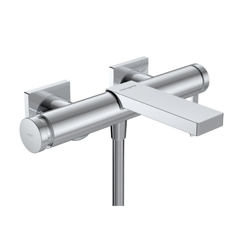 Изображение товара Смеситель для ванны и душа Hansgrohe Tecturis E с хромом, однорычажный, 22 см