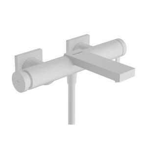 Изображение товара Смеситель для ванны и душа Hansgrohe Tecturis E, 73420700, белый матовый