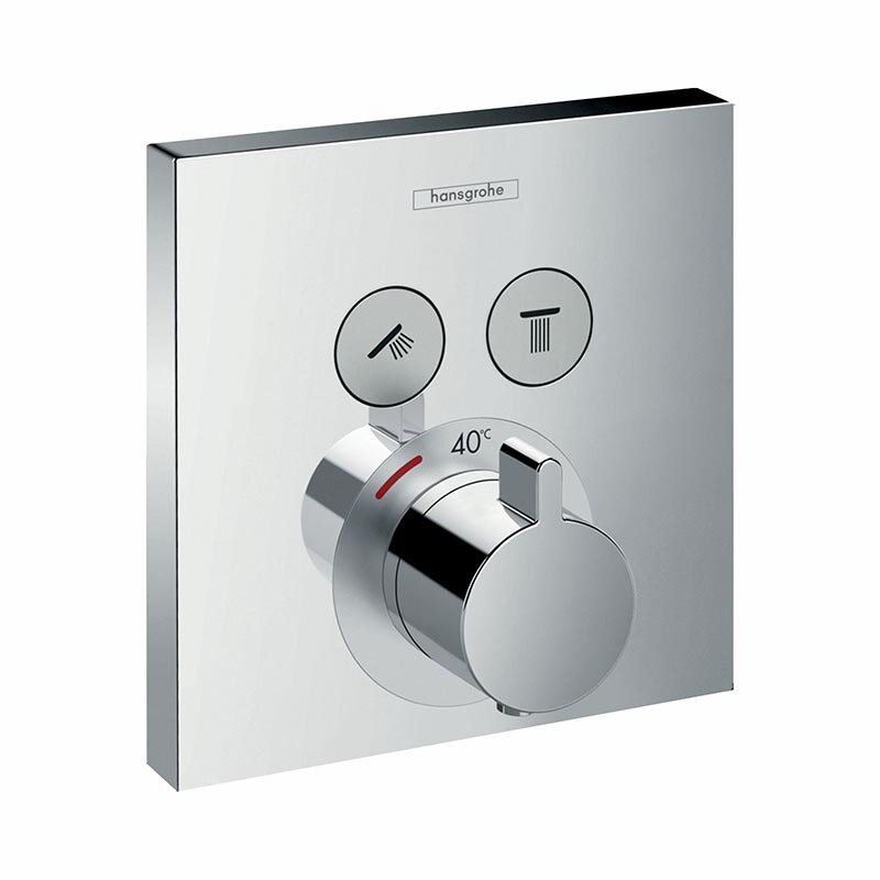 Изображение товара Смеситель для душа Hansgrohe ShowerSelect 15763000 термостатический хром Германия
