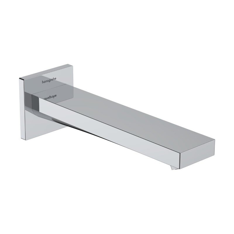 Изображение товара Излив для ванны Hansgrohe Tecturis E 73410000, цвет хром Изображение товара Излив для ванны Hansgrohe Tecturis E 73410000, цвет хром