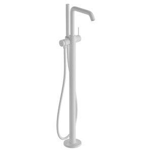 Изображение товара Смеситель напольный Hansgrohe Tecturis S 73440700 белый матовый